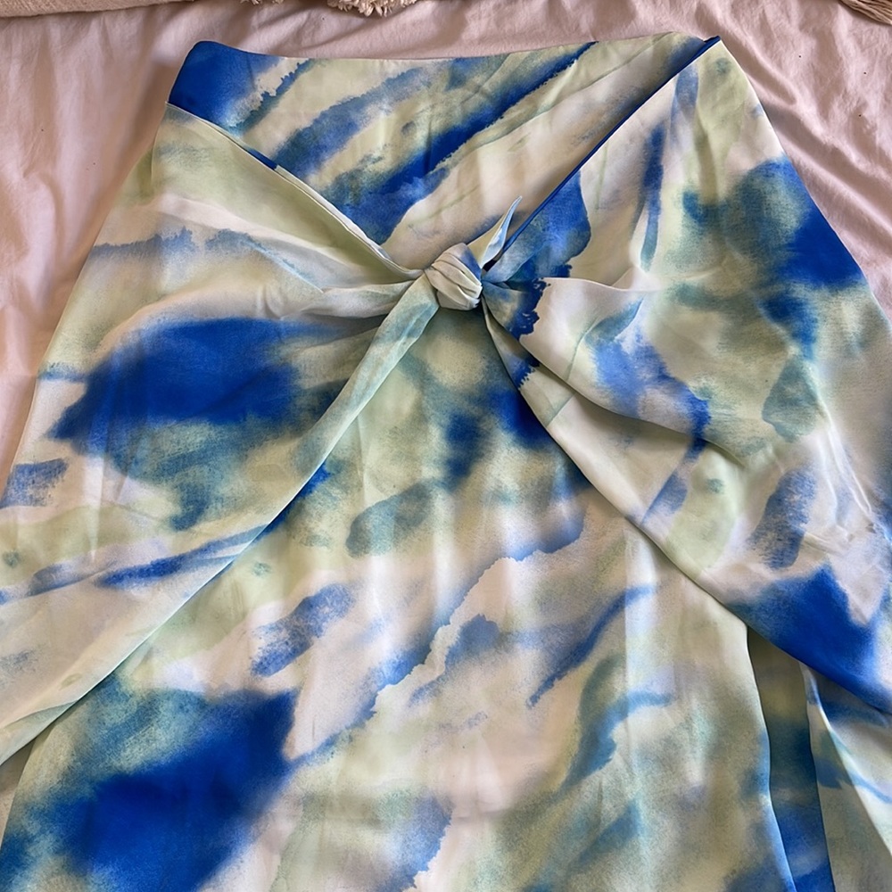 NWT Lassiter Tie Dye Midi Skirt